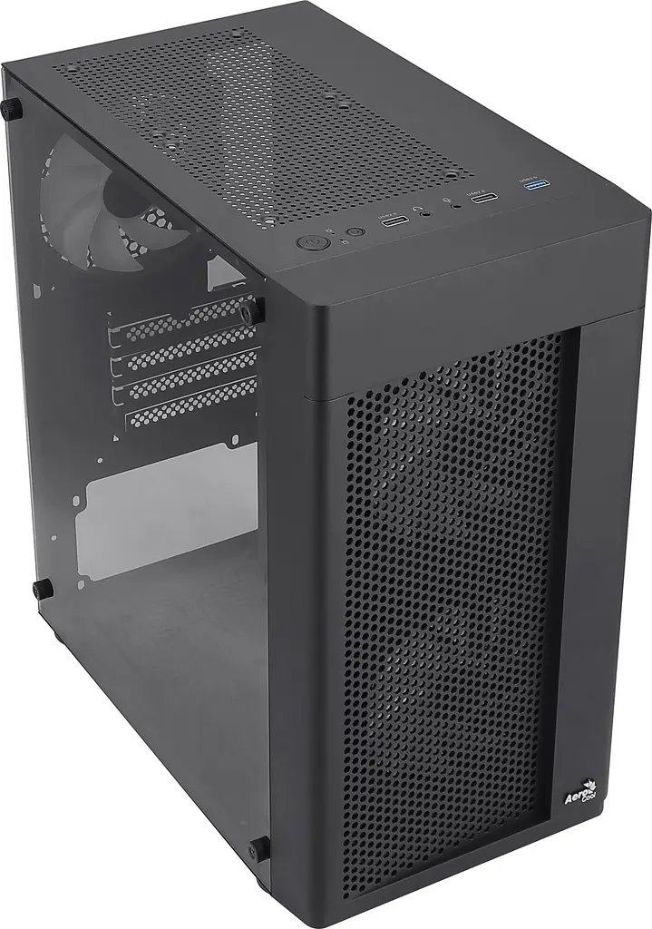Корпус Aerocool Hexform-G-BK-v2 Black 600W (ACCX-PV38004.11) 600 Вт - фото 7