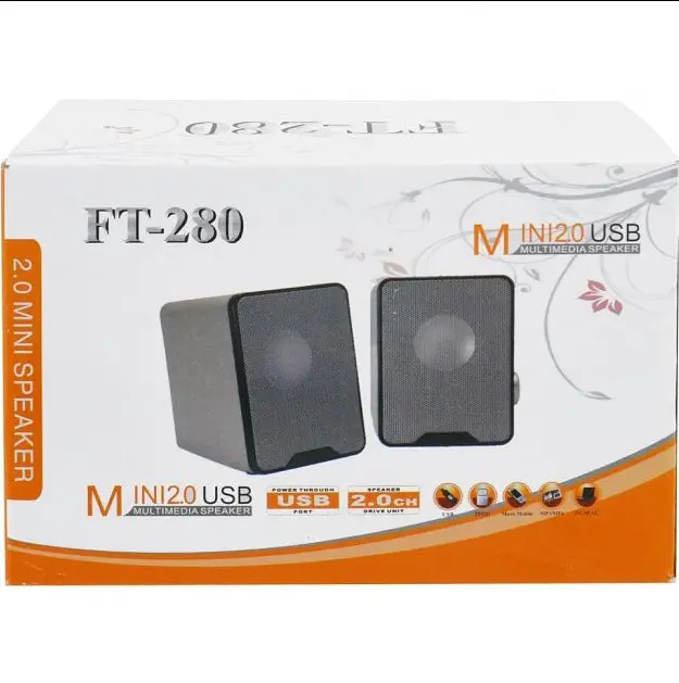 Колонки для ПК акустична система 2.0 FNT USB FT-280 - фото 5