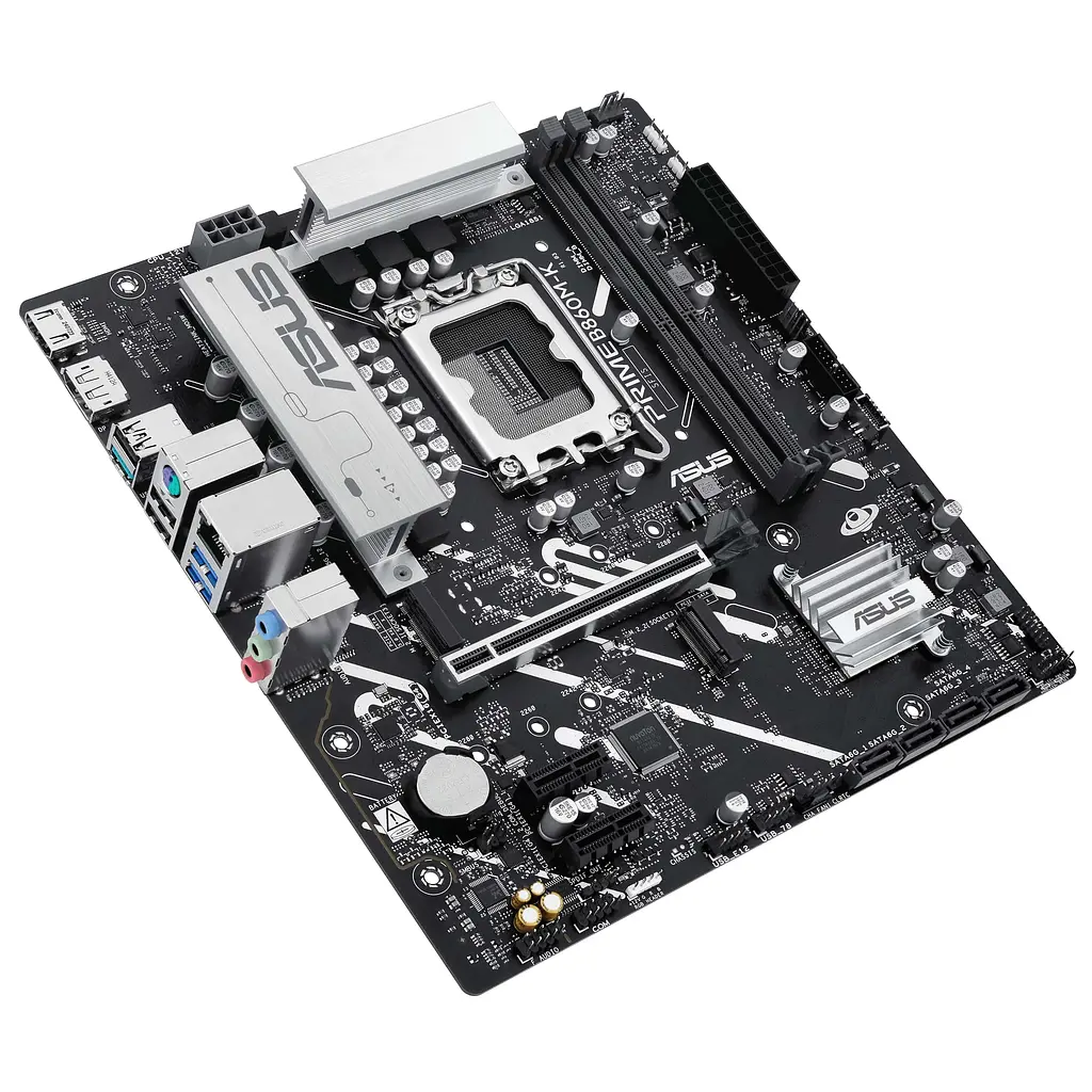 Материнcька плата PRIME B860M-K s1851 B860 2xDDR5 M.2 DP HDMI Wi-Fi BT mATX Asus teh0019102 - фото 6