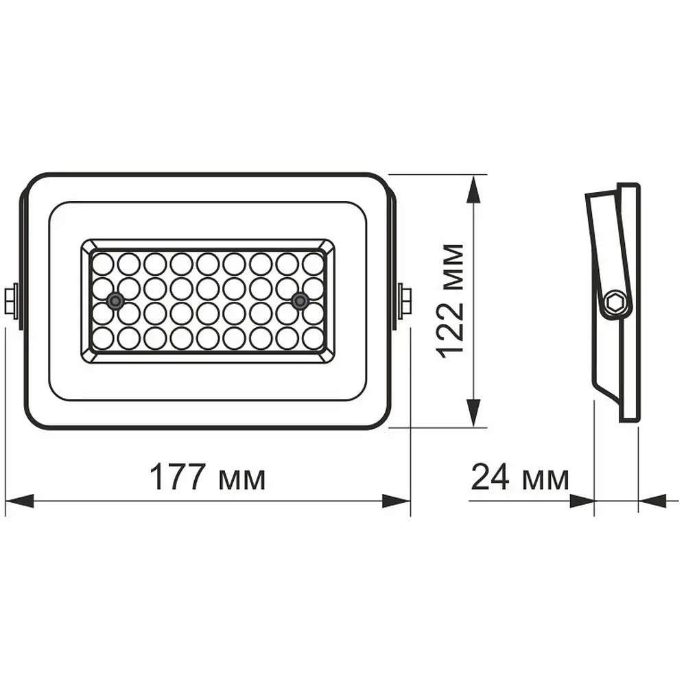 Прожектор Videx LED F2e 30W 5000K (VL-F2e-305W) - фото 4