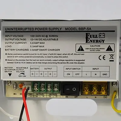 Блок живлення для систем відеоспостереження Full Energy BBG-125 - фото 10