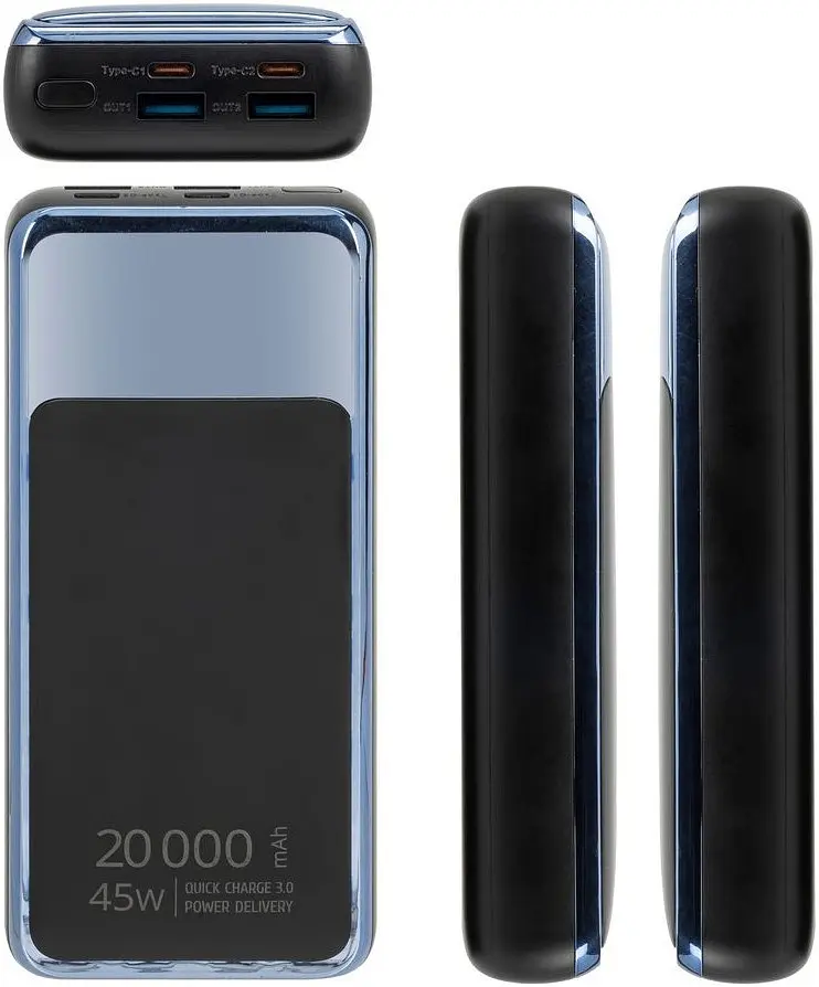 Портативний акумулятор (УМБ) RivaCase Rivapower VA1075 20000 mAh 45W - фото 8