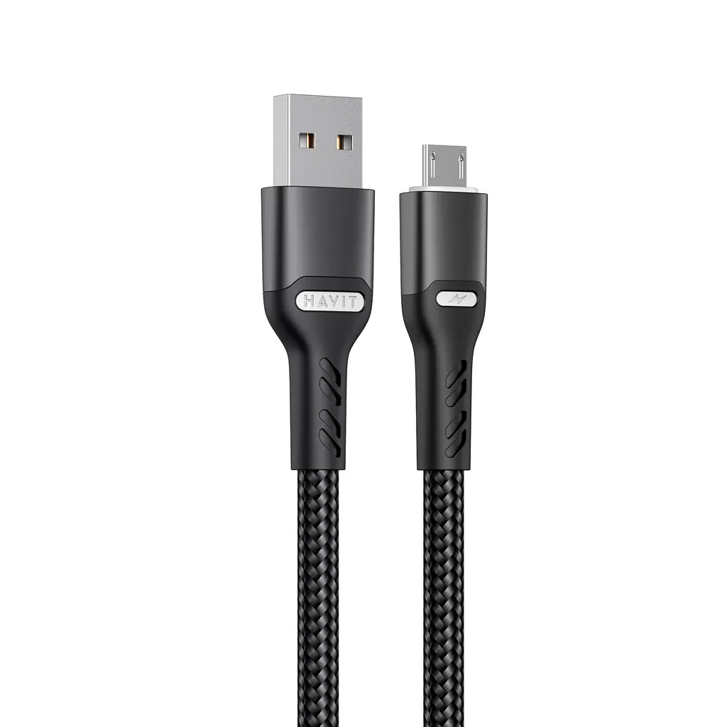 Кабель Micro USB HAVIT HV-CB6215 3A 1м HAVIT (27809-000) - фото 3