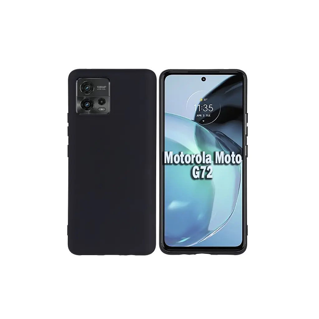 Чохол до мобільного телефона BeCover Motorola Moto G72 Black (708931) - фото 2