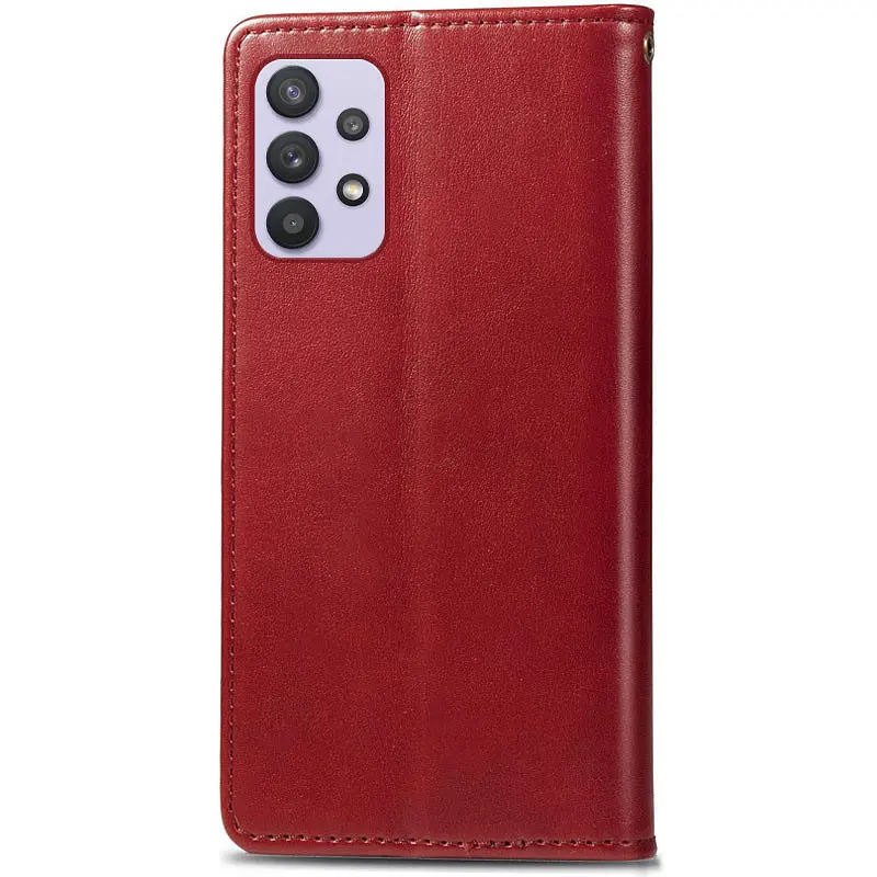 Шкіряний чохол-книжка GETMAN Gallant (PU) для Samsung Galaxy A13 4G Червоний - фото 3