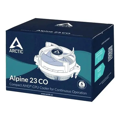 Кулер для процесора Alpine 23 CO, алюміній, 1x90 мм, для AMD AMx/FMx (ACALP00036A) Arctic teh0027857 - фото 4