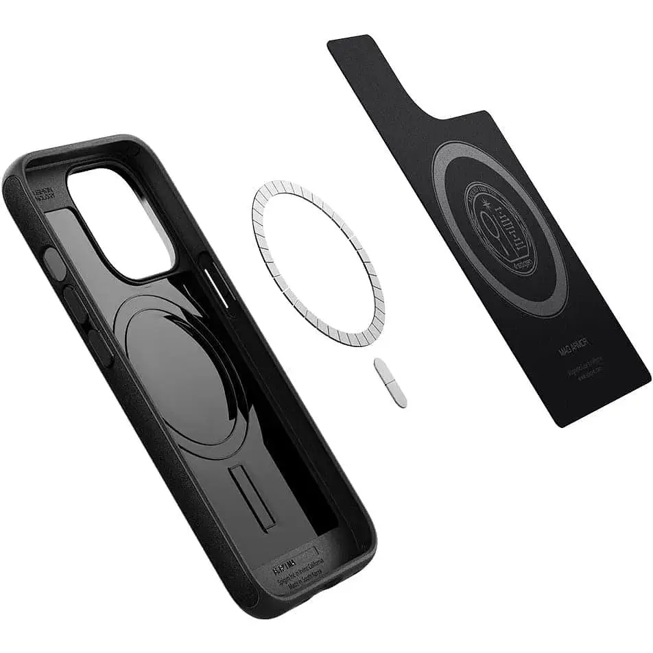 Оригінальний протиударний чохол Spigen Core Armor Mag MagSafe для iPhone 14 Pro Max Black ACS04635 MagFit - фото 4