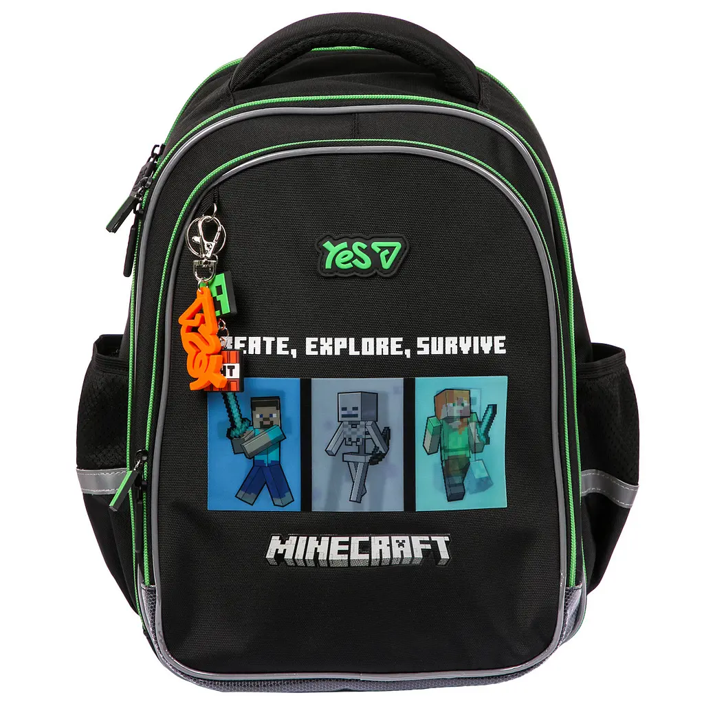 Рюкзак шкільний  ортопедичний шкільний Yes Minecraft Reality S-111M - фото 2