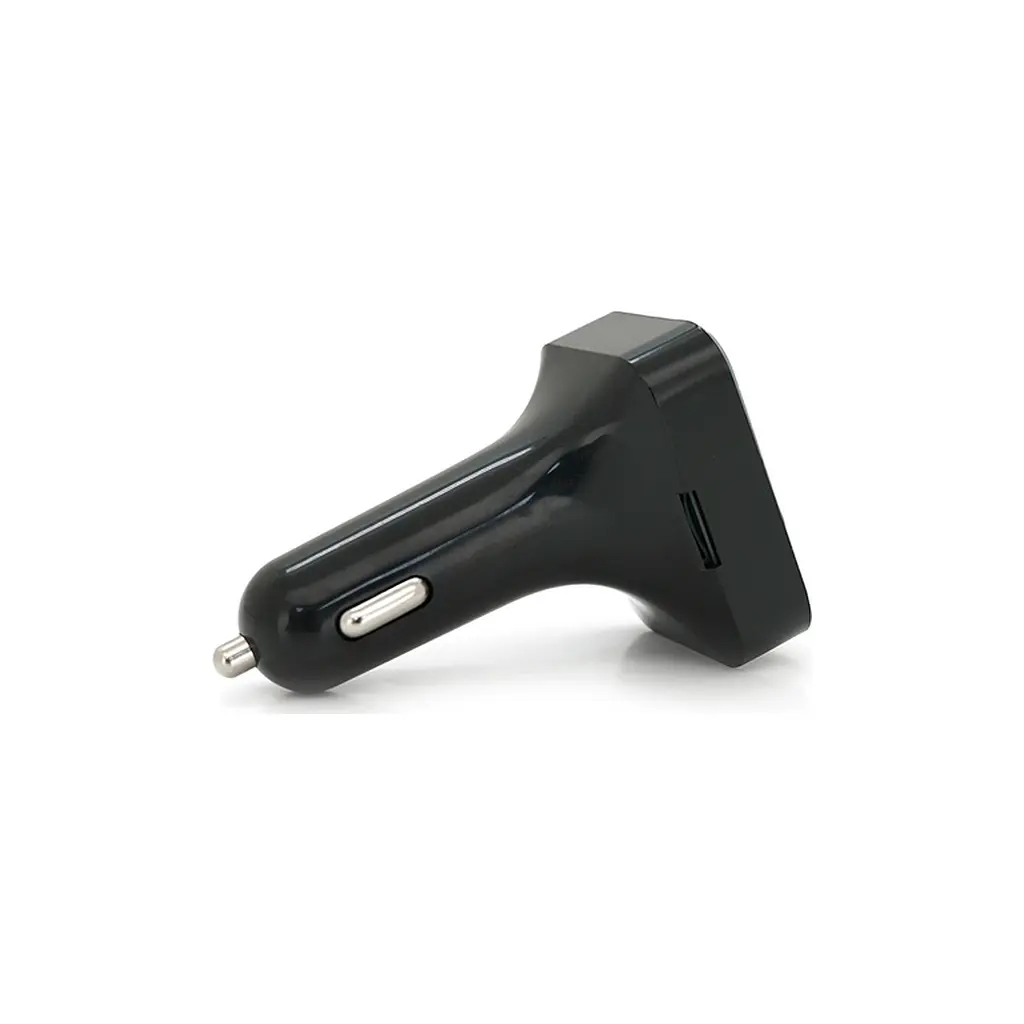 FM модулятор Voltronic D1, підсвітка 7 кольорів, 1.5-3.1A, USB, TF (FM-D1-7Col) - фото 3