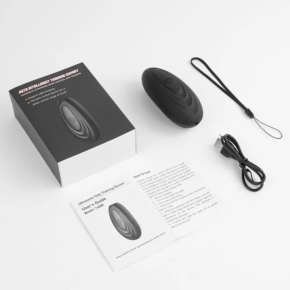 Ультразвуковий відлякувач гавкоту собак із USB зарядкою та водозахистом IPX4 - фото 2