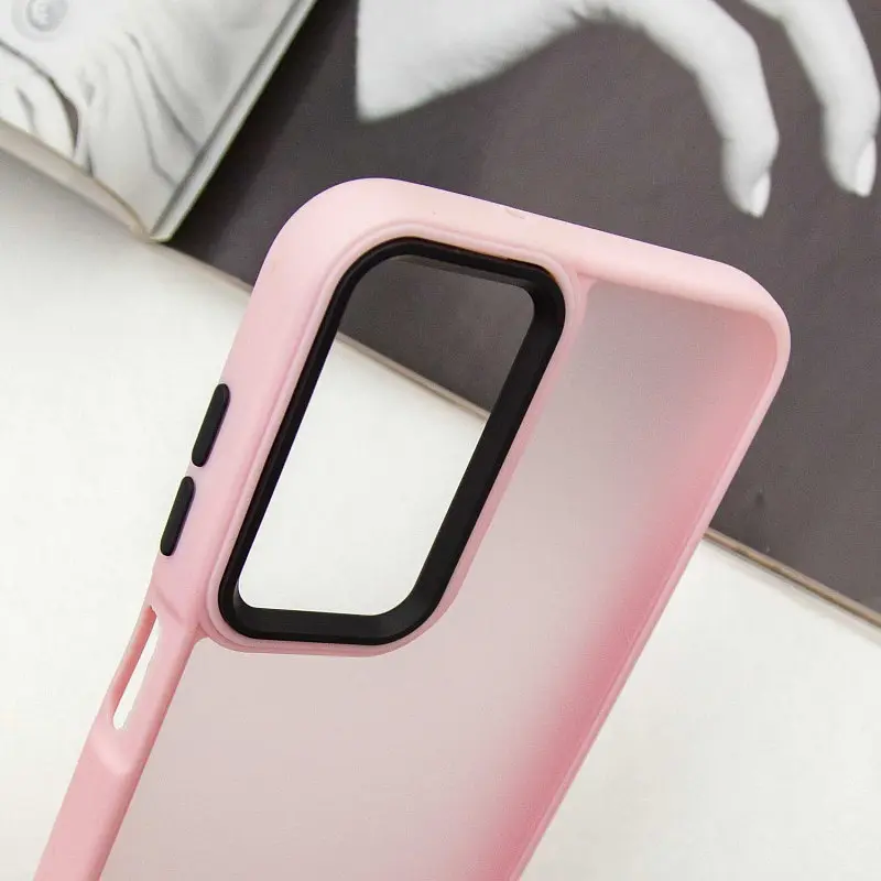 Чохол TPU+PC Lyon Frosted для Samsung Galaxy A14 4G/5G Pink - фото 4
