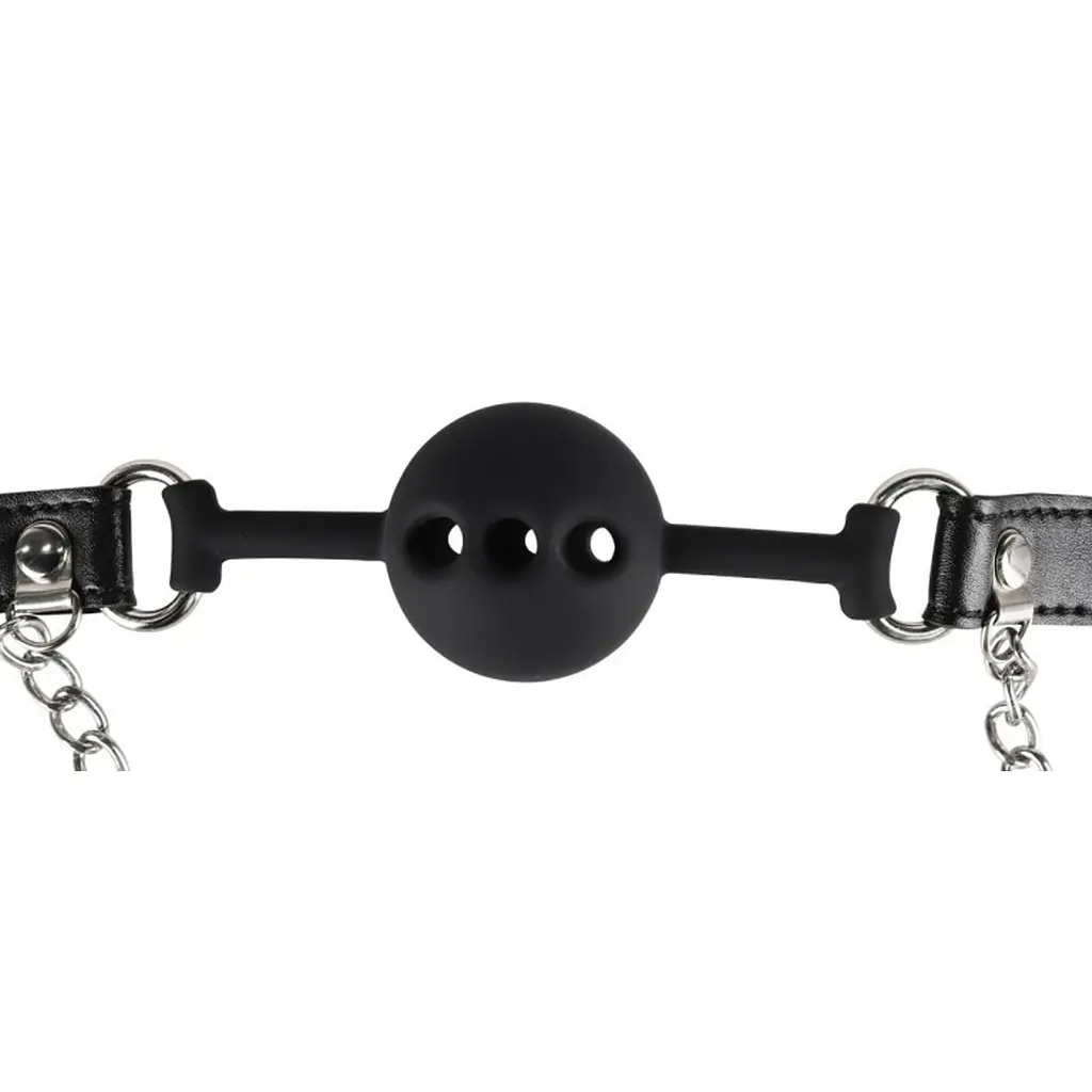 Набір БДСМ - Erospace Wild Play Mouth Gag With Nipple Clamps C15 - фото 6