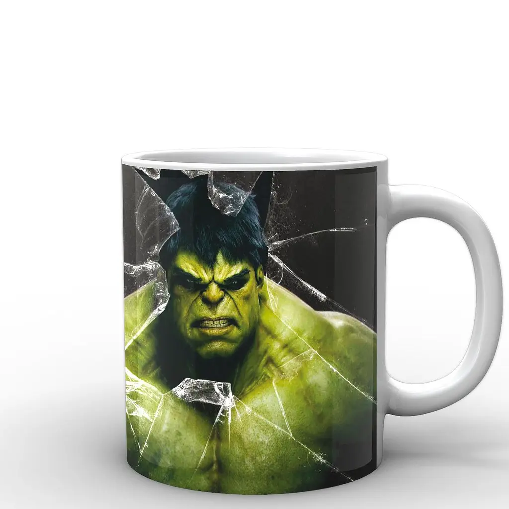Кухоль GeekLand Халк Hulk Latest HU.02.014 330 мл білий - фото 3