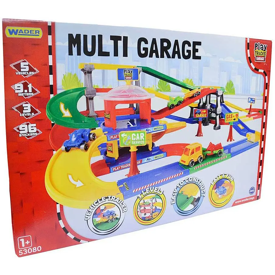 Паркінг Wader Play Tracks Garage з трасою (53080) - фото 2