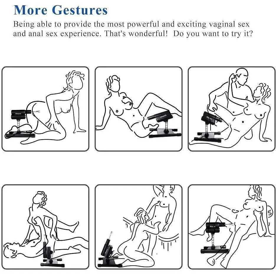 Смарт секс-машина Hismith AK-03 Sex Machine APP з фалоімітатором - фото 9