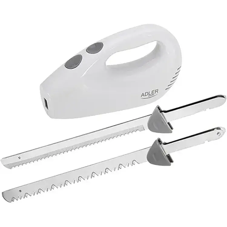 Електроніж Adler AD 4512 з 2 лезами з нержавіючої сталі потужність 200 Вт - фото 4