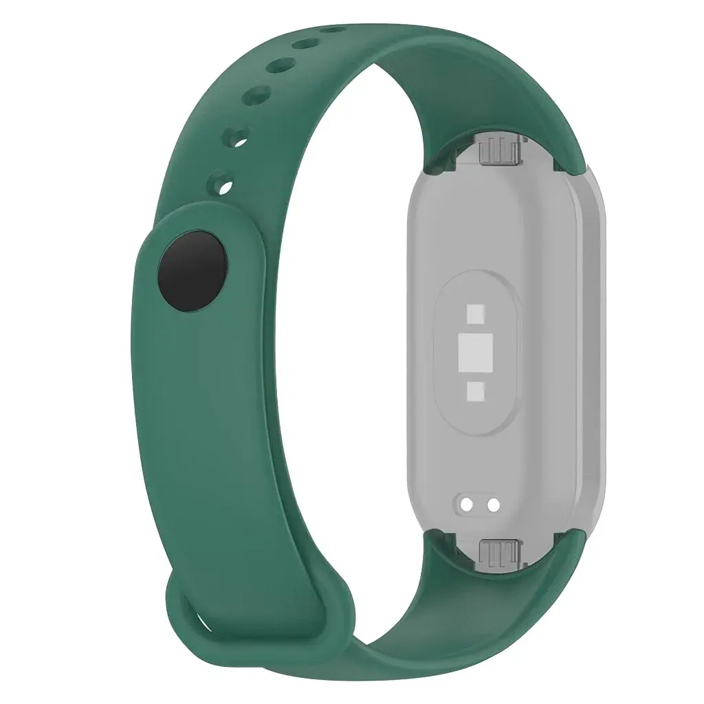 Ремінець до фітнес браслета Armorstandart для Xiaomi Mi Band 8 Dark Green (ARM68023) - фото 2