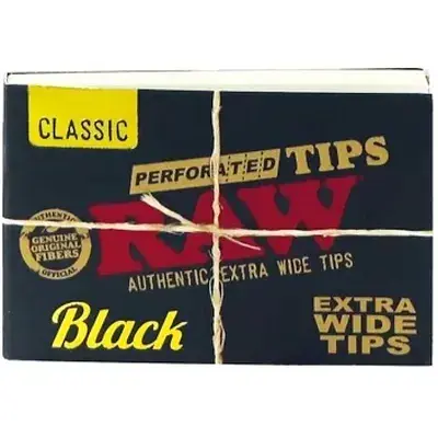 Фільтри для самокруток Raw Extra Wide Black - фото 2