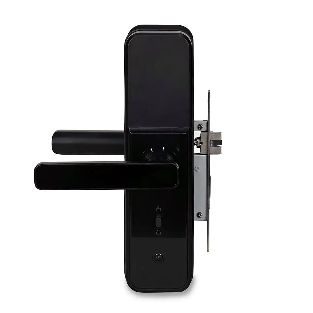 Замок біометричний автономний Trinix TRL-5305BTF Black з Bluetooth, зчитувачем відбитків пальців і карт Mifare (65-00063) - фото 4