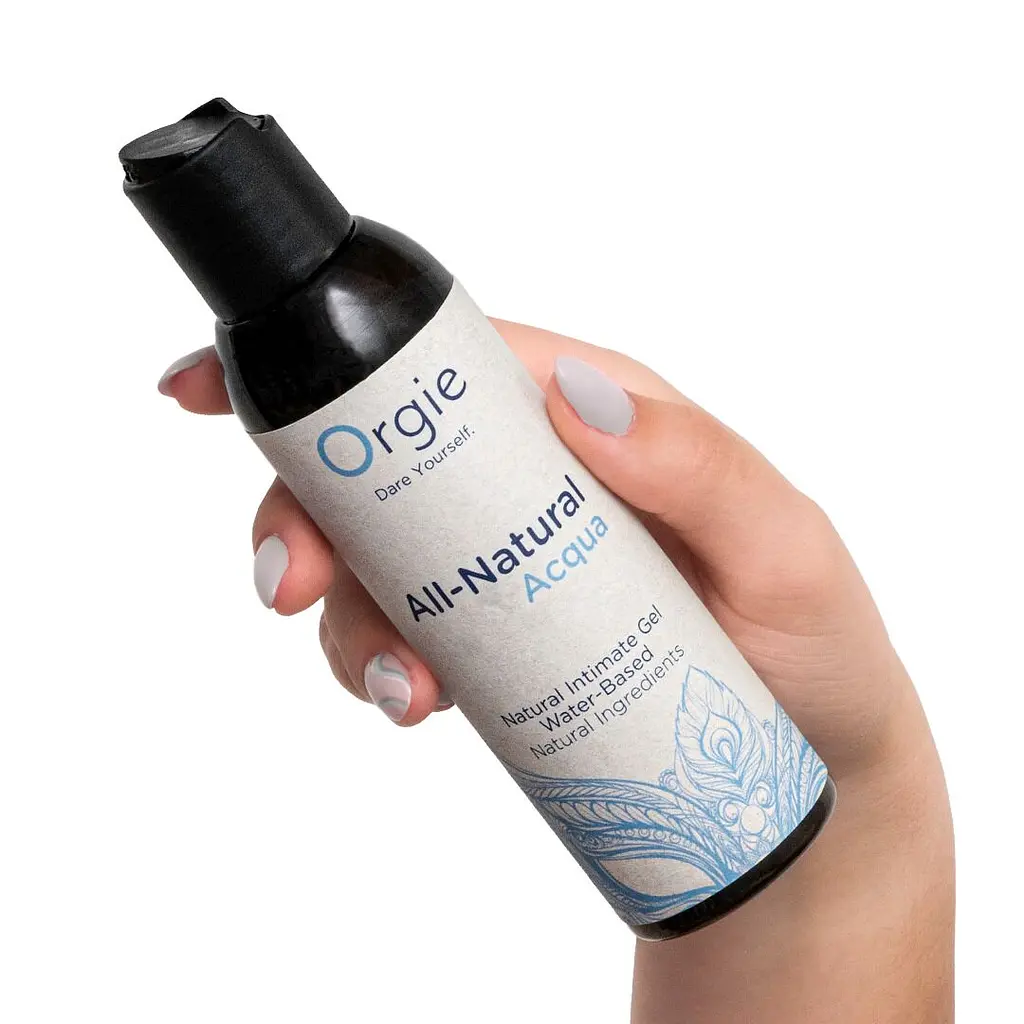 Лубрикант на водній основі Orgie All Natural Acqua, 150 мл, нелипкий, гладенький, натуральний склад - фото 2