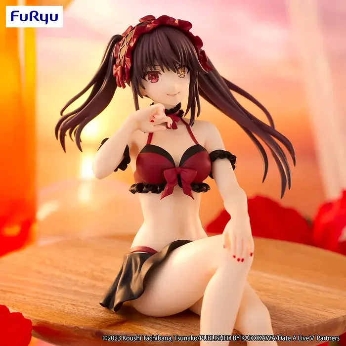 Фигурка FuRyu Noodle stopper Рандеву с жизнью Куруми Токисаки Date A Live Tokisaki Kurumi 15 см F DAL TK 15 - фото 8