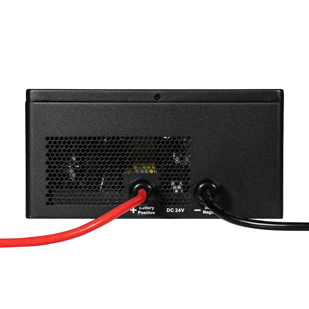 Високочастотний інвертор 1500VA/1.5kW Kraft KRF-SAVR1500VA/1.5kW-24V під зовнішній акумулятор (42-00114) - фото 7