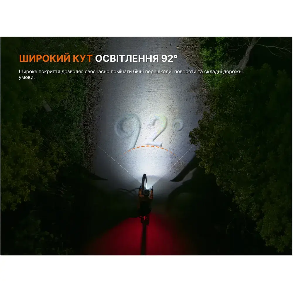 Комплект велофар Fenix BC28R - фото 8