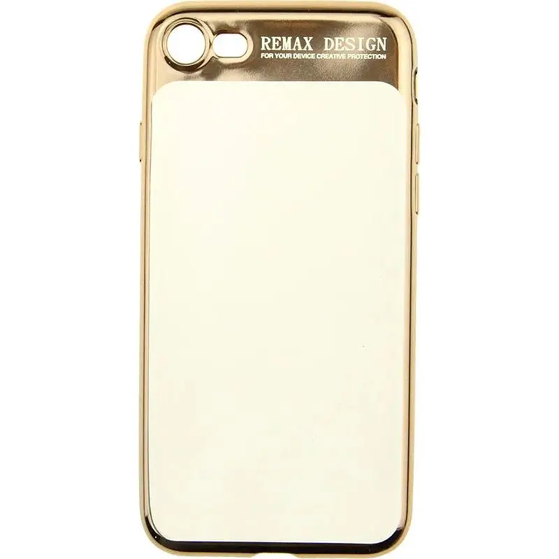 Чохол-накладка Remax Modi Series Case Apple iPhone 8 Gold - фото 3