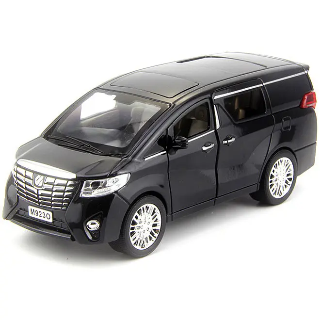 Колекційна металева модель автомобіля АвтоЕксперт Toyota Alphard з інерцією, світлом та звуком 1:24 - фото 5