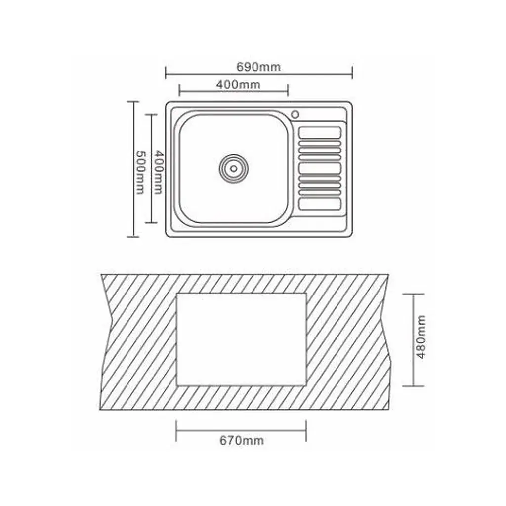 Мийка кухонна Interline SPRING sateen - фото 6