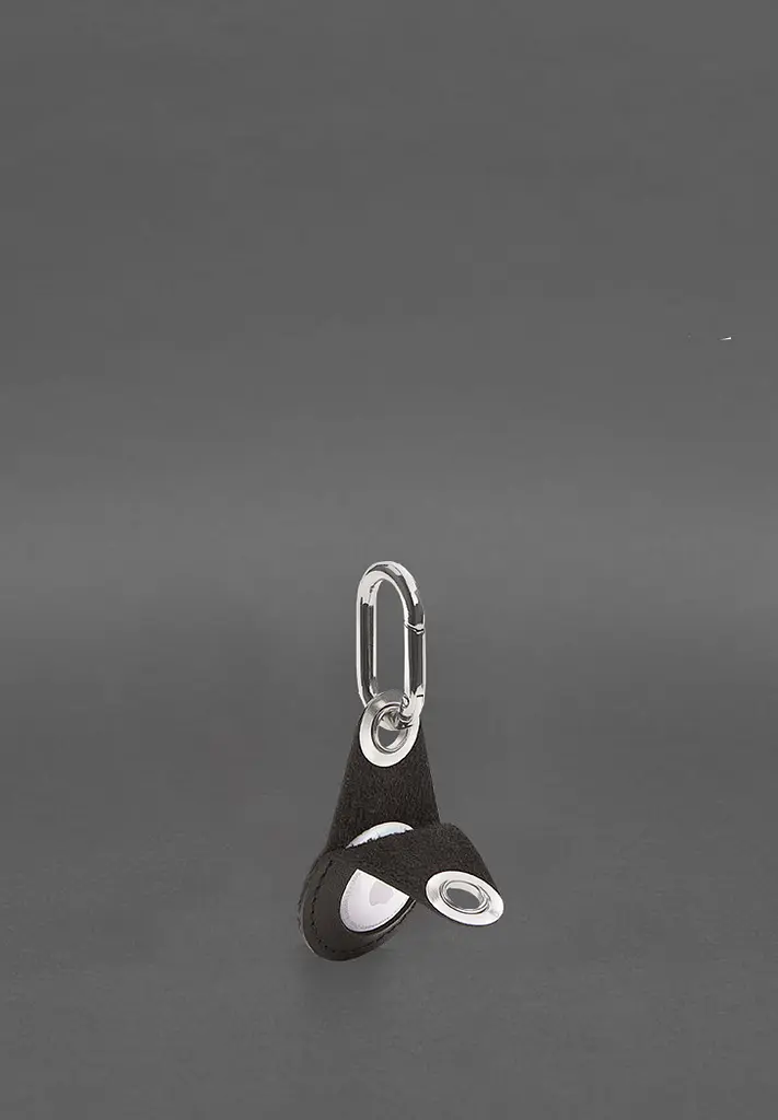 Кожаный чехол для Apple AirTag Темно-коричневый - фото 4