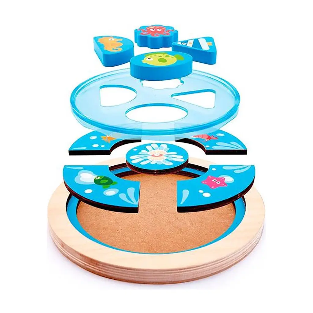 Пазл Hape головоломка Глибоке море (E1604) - фото 3