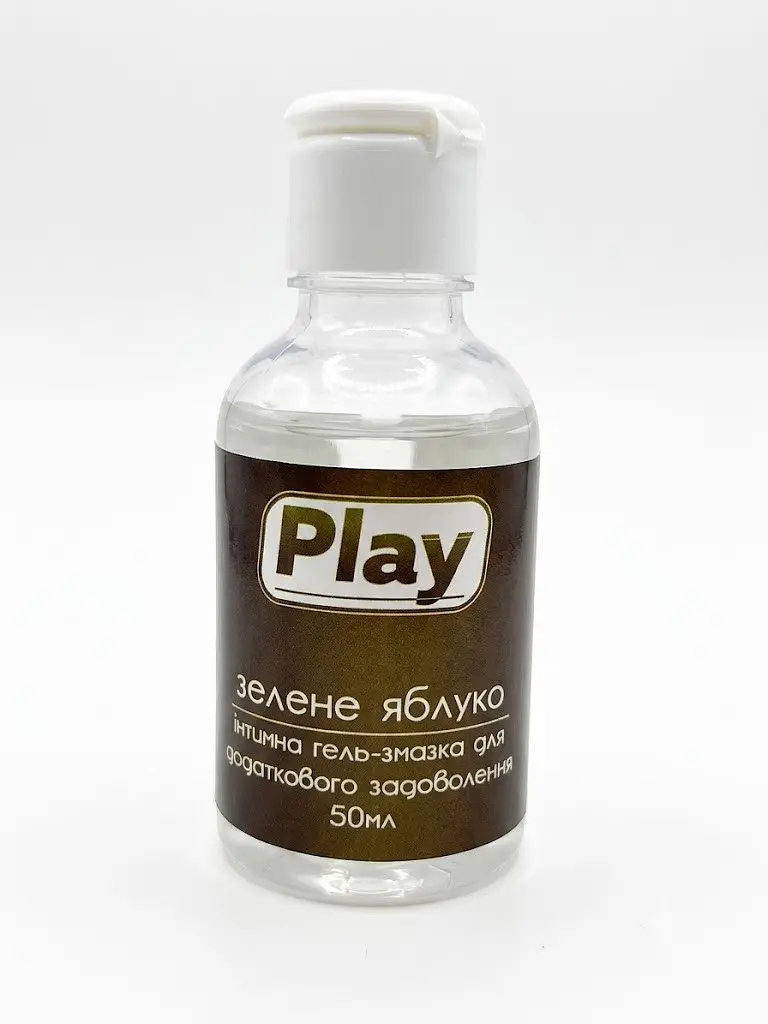 Съедобный оральный лубрикант Play на водной основе для минета и кунилингуса