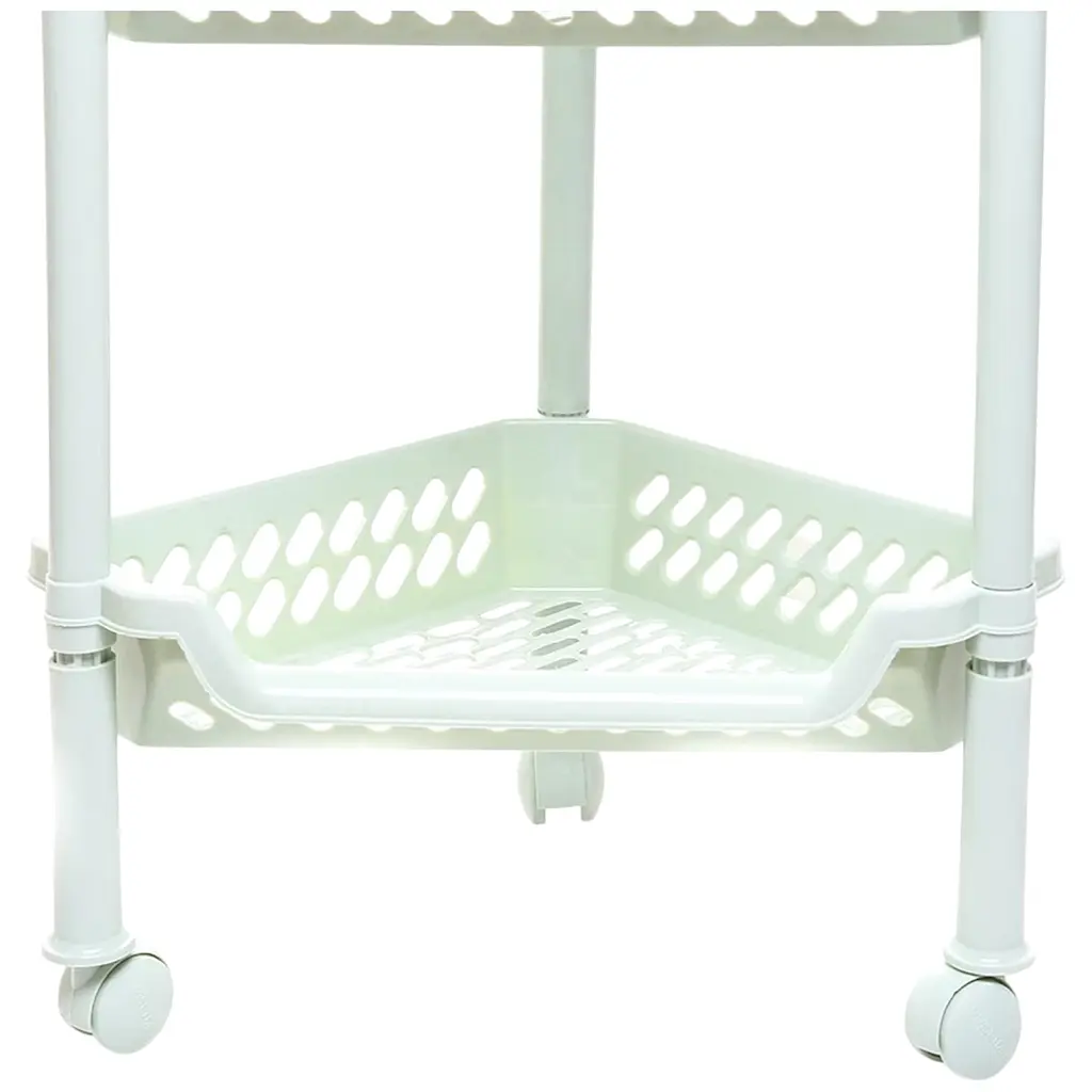 Етажерка Plast Team кутова на колесах (1253) - фото 3