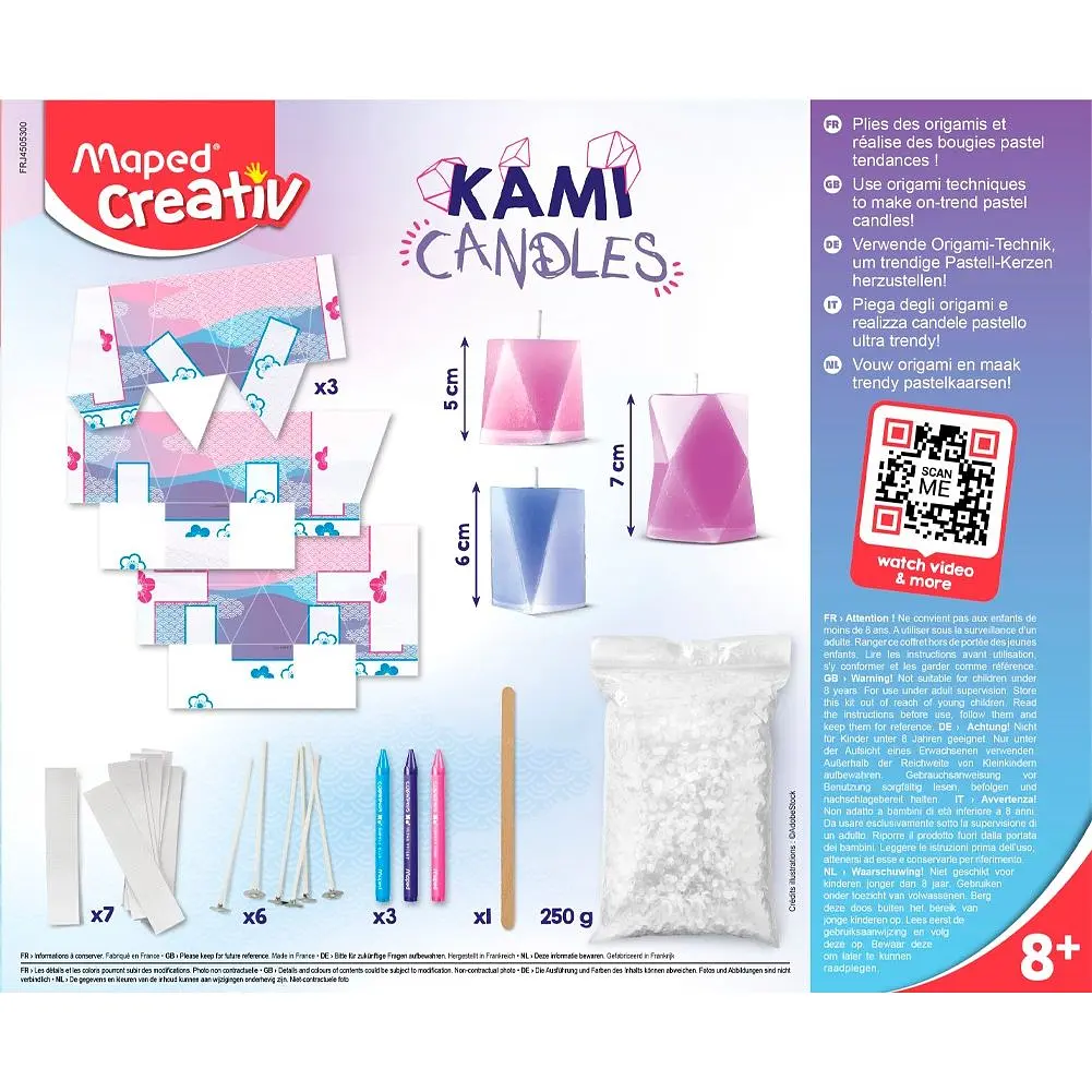 Набір для творчості Maped Kami Candles (MP.J45053) - фото 2
