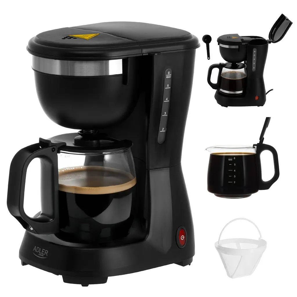 Кавоварка Adler AD 4381 black - фото 9