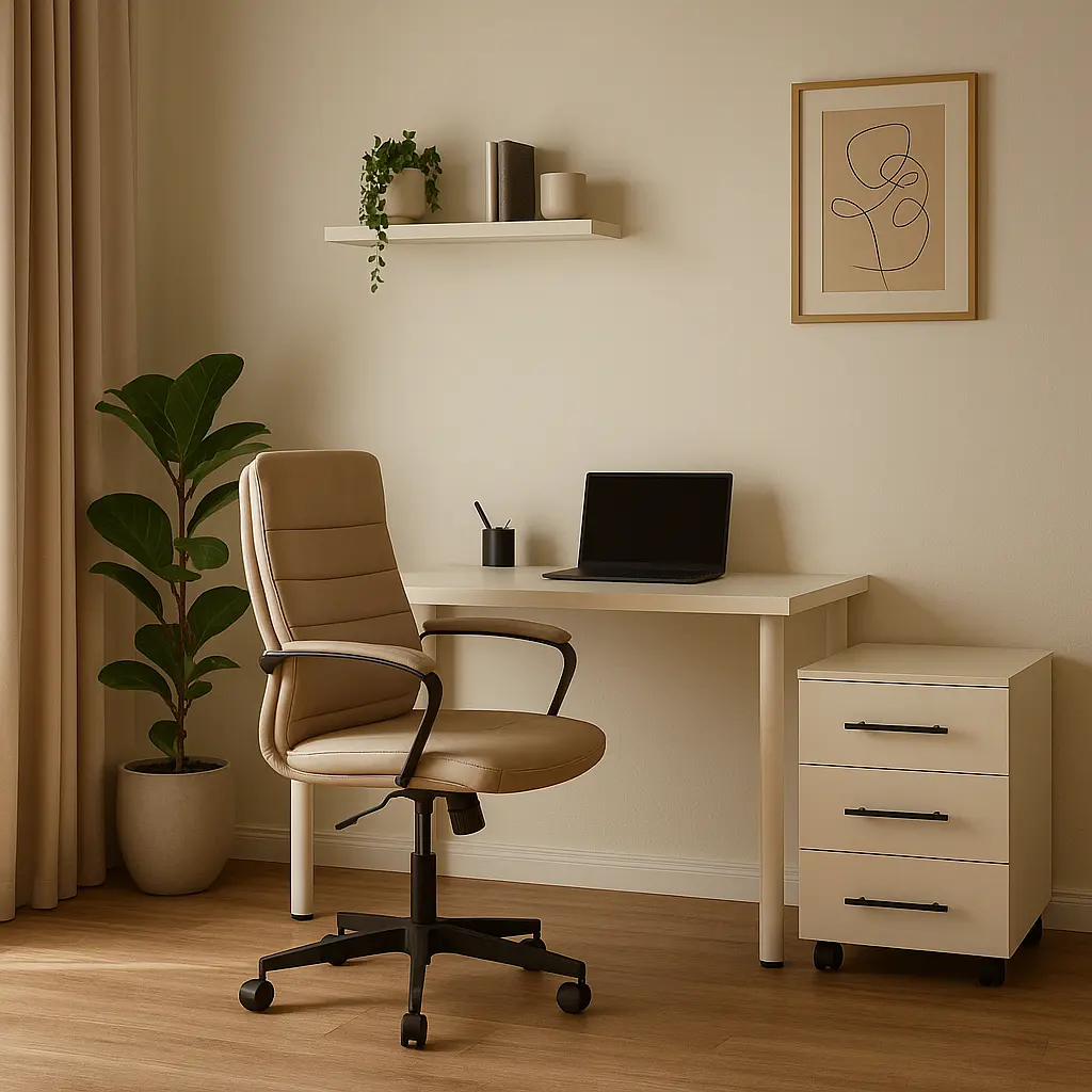 Тумба мобильная ОП-401 Orange-Line 406х423х584 Кашемир - фото 3