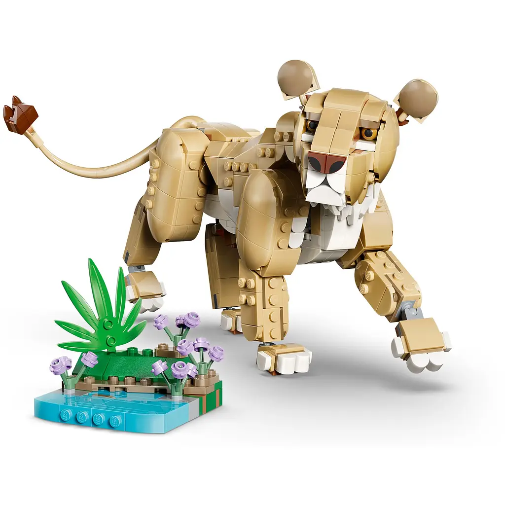 Конструктор LEGO Creator Дикі тварини: Величний лев (31386) - фото 5