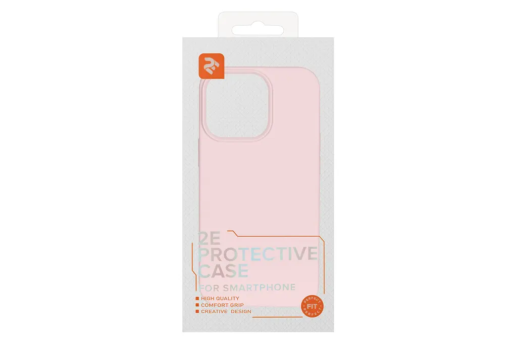 Чехол 2Е Basic для iPhone 14 Pro, Liquid Silicone, розовый 2E teh0019428 - фото 3