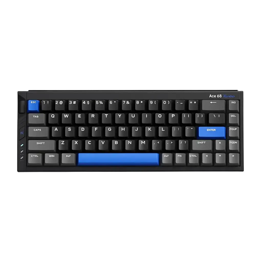Клавіатура MCHOSE Ace 68 Turbo Mount Tai Magnetic Switch GT Cyber Black - фото 4
