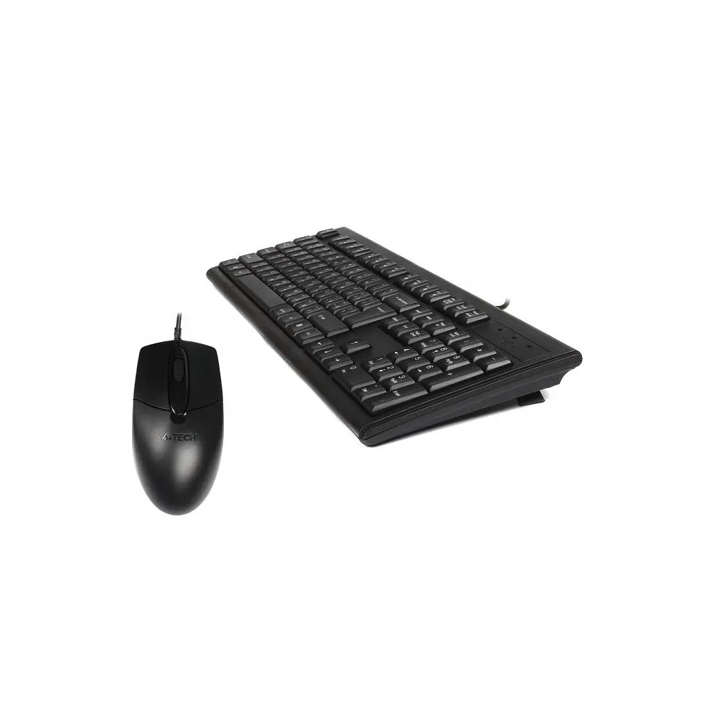 Комплект A4Tech KR-8372 USB Black - фото 5
