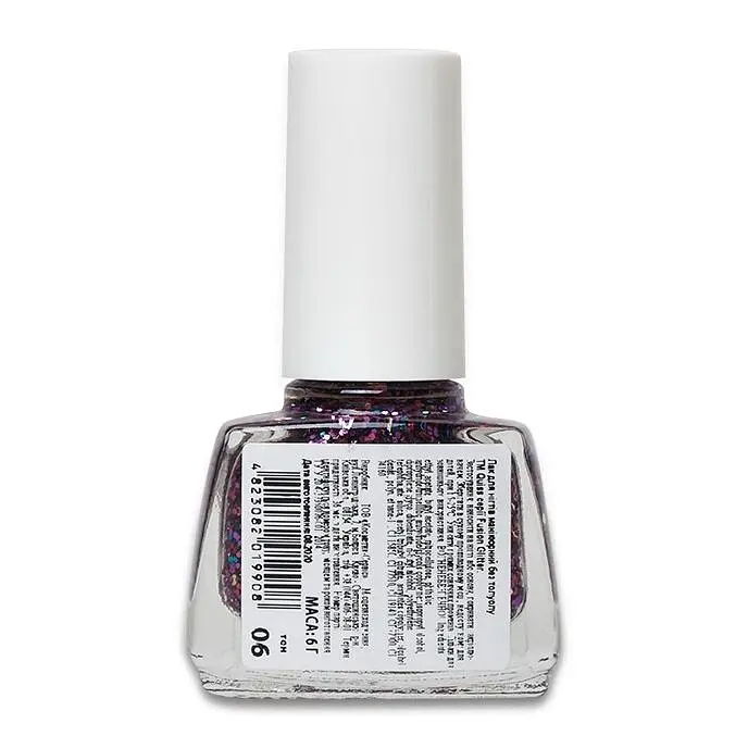 Лак для нігтів Quiss Fusion Glitter відтінок 06, 6 г - фото 2