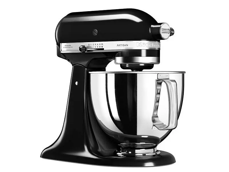 Кухонна машина KitchenAid Artisan 5KSM175PSEOB з відкидним блоком 4.8 л чорна - фото 4