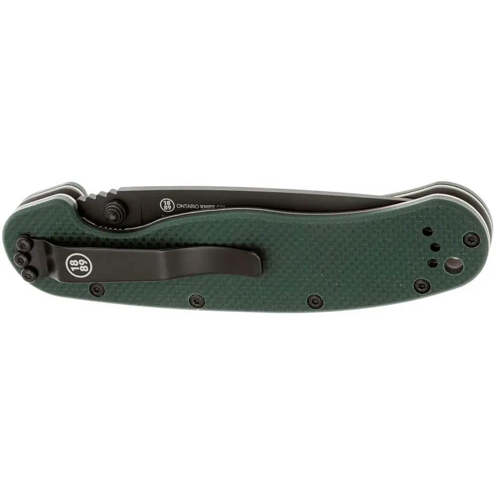 Ніж Ontario Knife RAT I S35VN G10 Green - фото 2