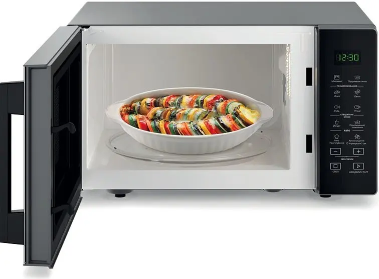 Микроволновая печь Whirlpool 25л 900Вт черный дисплей - фото 3