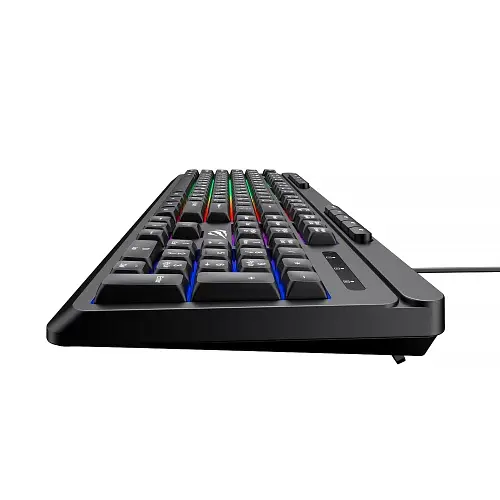 Клавіатура Havit KB907L, Black, USB, мембранна, RGB підсвічування, 144 кнопок, 1.5 м (HV-KB907L-BK) - фото 5