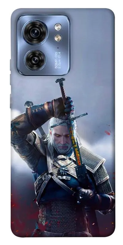 TPU чохол Demsky The witcher gerald для Motorola Edge 40