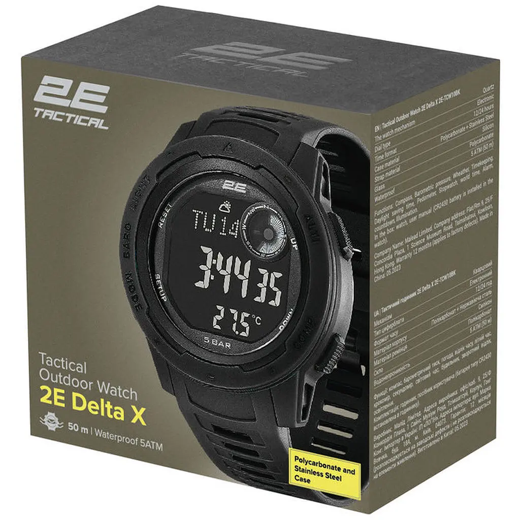 Умные часы 2E Delta X черный - фото 6