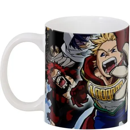 Кухоль GeekLand Моя геройська академія My Hero Academia постер MHA 02.07 330 мл білий - фото 3