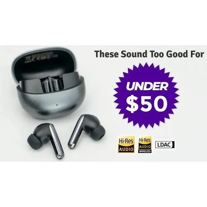 Бездротові навушники QCY MeloBuds Pro (HT08) TWS стерео гарнітура в кейсі - фото 8